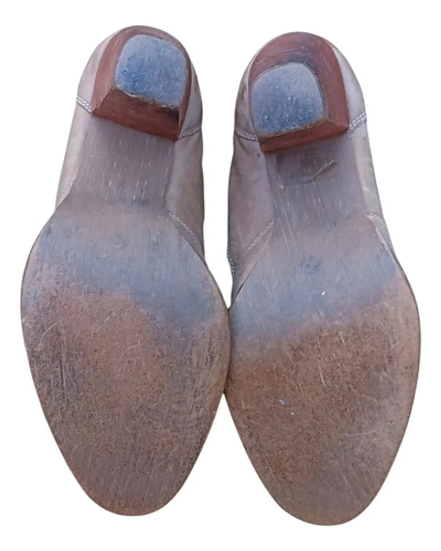 Botín Esprit De Cuero Calado Y Taco De Madera - Talla 40 7
