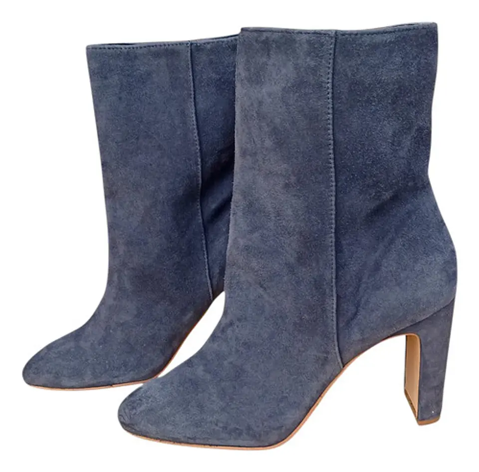 Botín De Cuero Gamuza Dolce Vita Chase - Talla 37.5 2