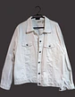 Chaqueta De Mezclilla Blanca Crossroads Talla Xl - 2xl - Miniatura 6