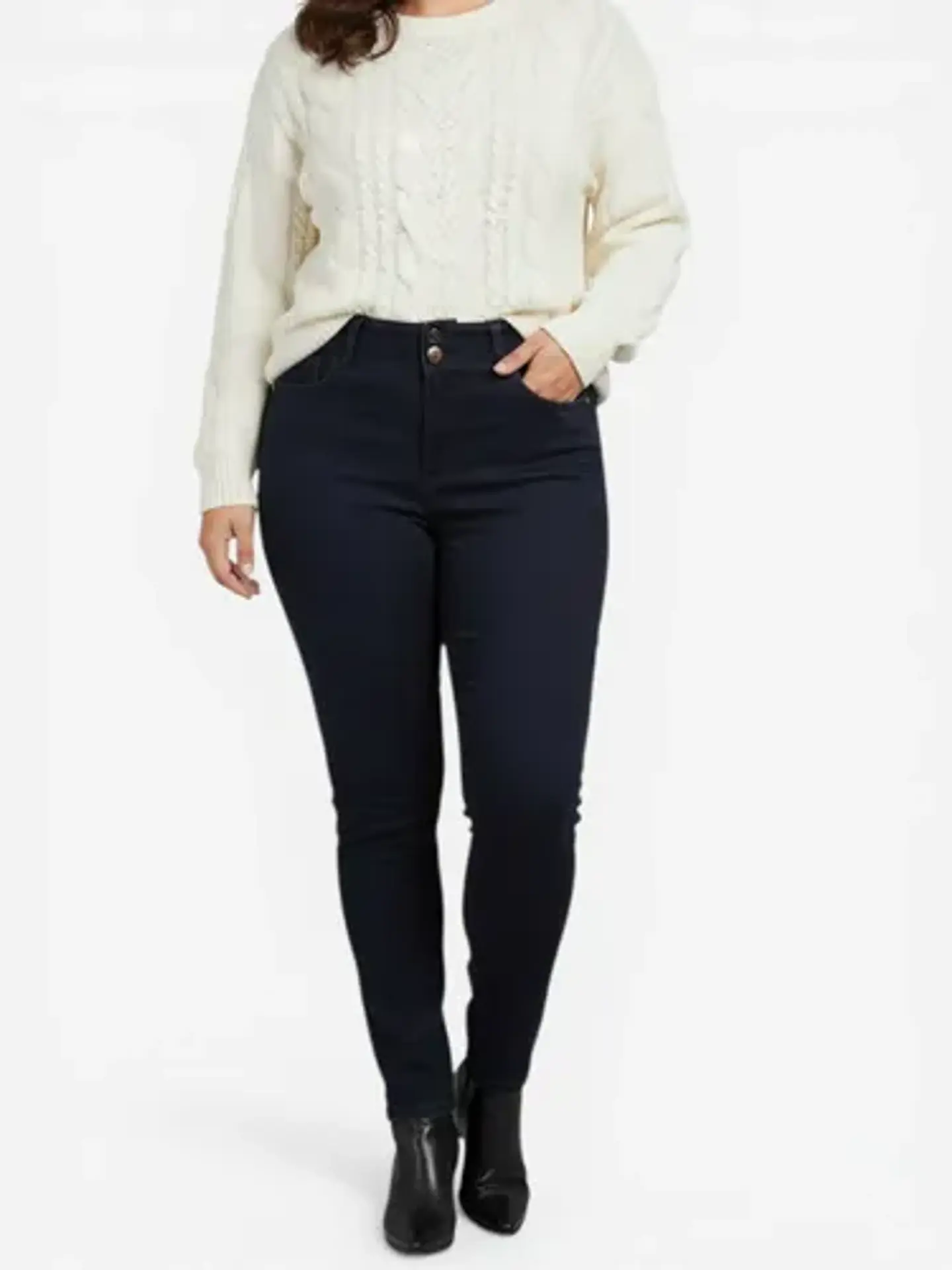 Jeans Wados Escultural Pitillo Push Up Stretch - Talla 42 1