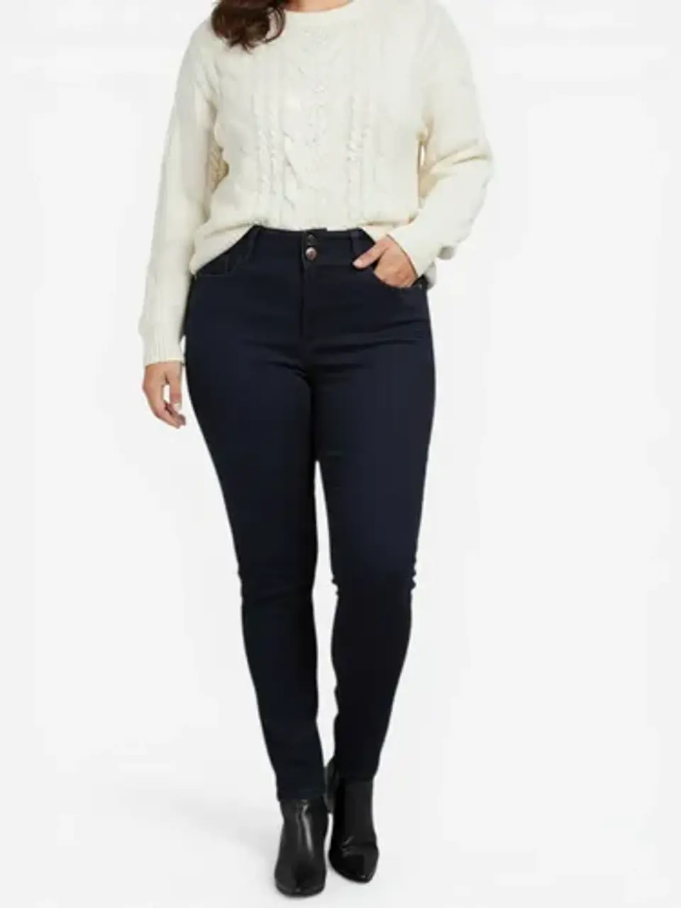 Jeans Wados Escultural Pitillo Push Up Stretch - Talla 42 1