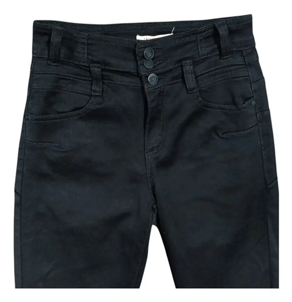 Jeans Wados Negro Pitillo Push Up Talla 40 - Semi Nuevo 3