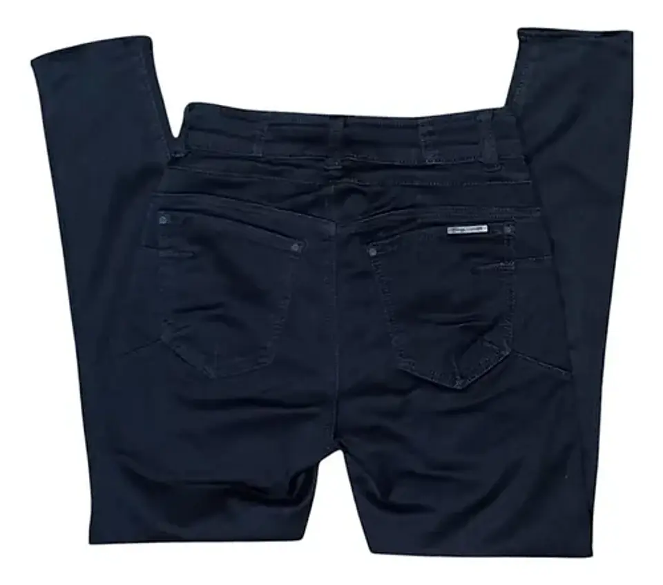 Jeans Wados Negro Pitillo Push Up Talla 40 - Semi Nuevo 4