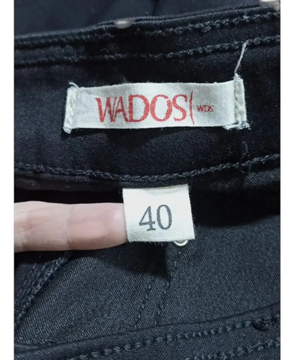 Jeans Wados Negro Pitillo Push Up Talla 40 - Semi Nuevo 5