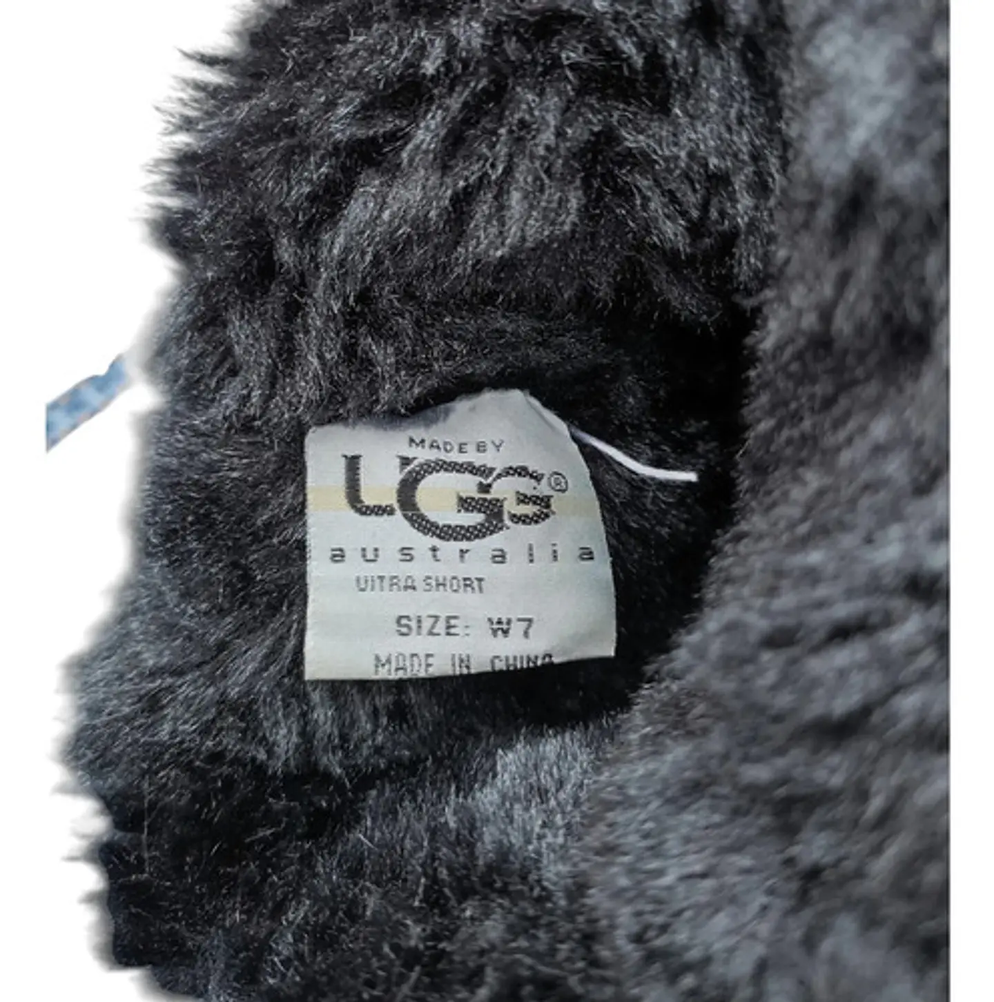 Bota UGG Australia Ultra Short Piel De Oveja Negra - Talla 37 8