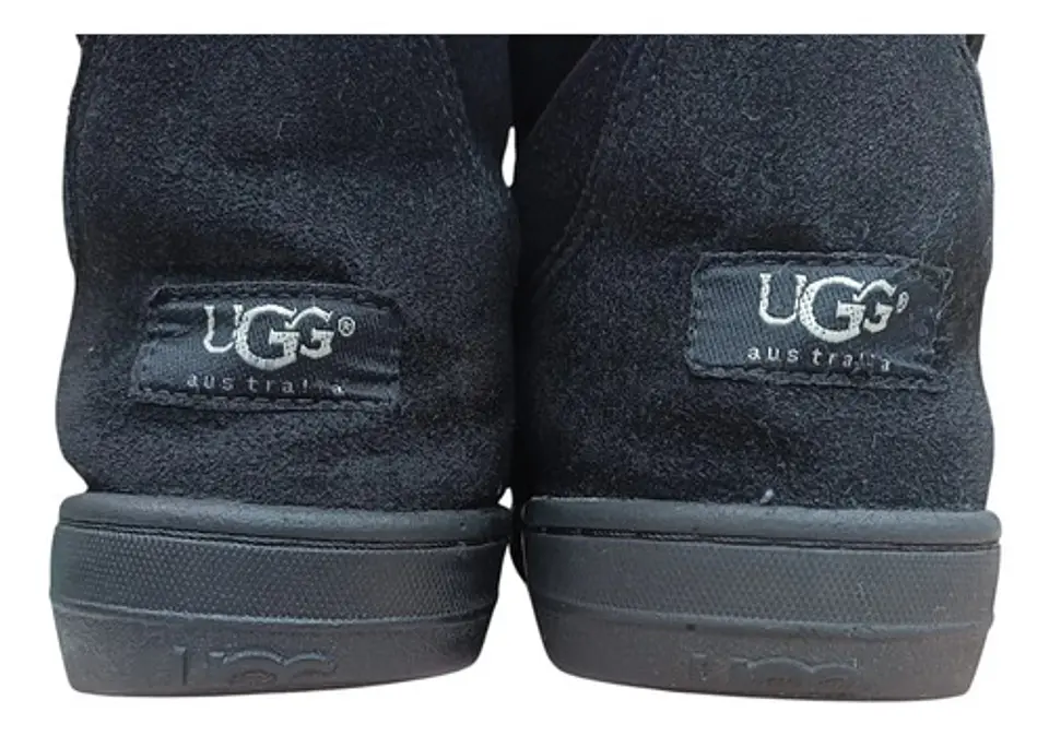 Bota UGG Australia Ultra Short Piel De Oveja Negra - Talla 37 10