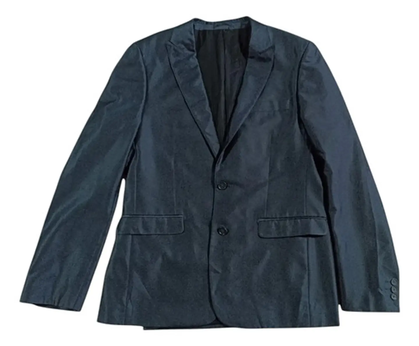 Blazer Woolworths Azul Oscuro Elegante Semi Formal - Talla L 2