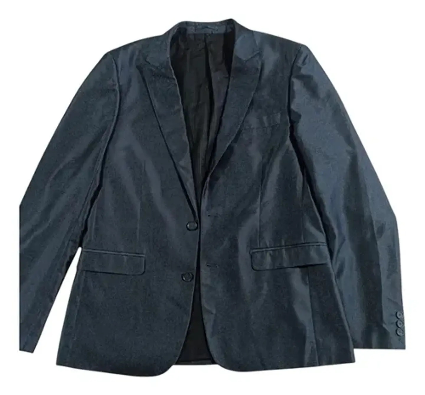 Blazer Woolworths Azul Oscuro Elegante Semi Formal - Talla L 3