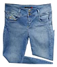 Jeans Mossimo Push Up Tiro Medio Bordado Floral Talla 44 - Miniatura 3