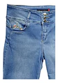 Jeans Mossimo Push Up Tiro Medio Bordado Floral Talla 44 - Miniatura 4