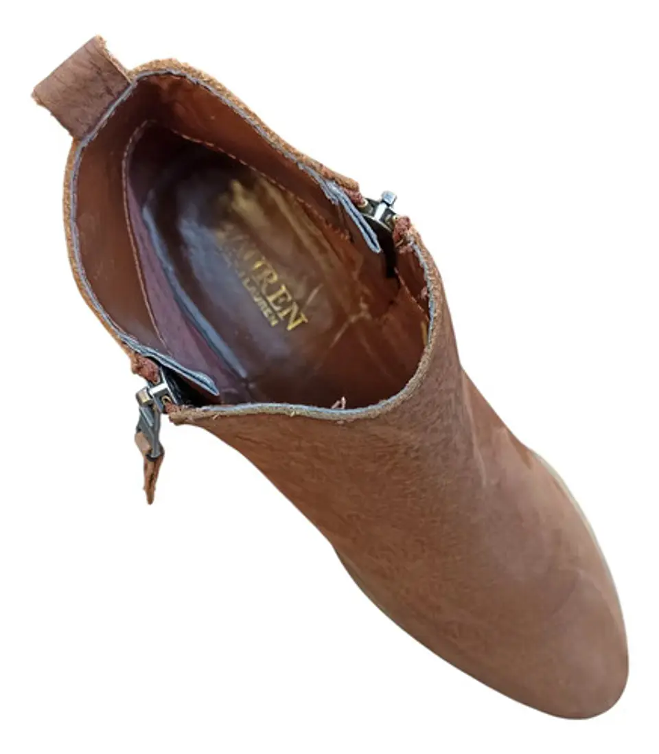 Botín Ralph Lauren Para Mujer Con Taco Bajo - Talla 39 6