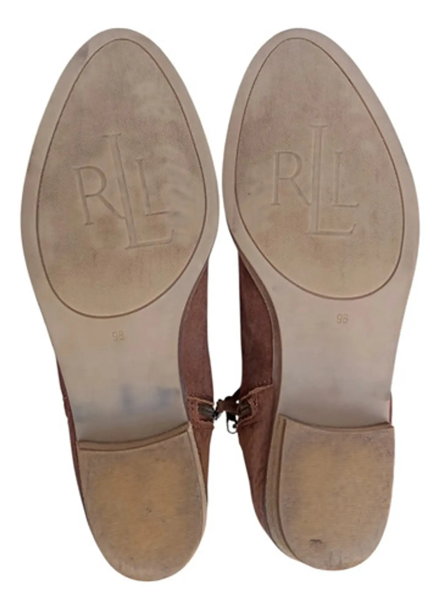 Botín Ralph Lauren Para Mujer Con Taco Bajo - Talla 39 9