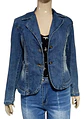 Chaqueta de Mezclilla Tipo Blazer Entallado - Talla XL - Miniatura 3