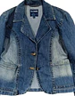 Chaqueta de Mezclilla Tipo Blazer Entallado - Talla XL - Miniatura 6