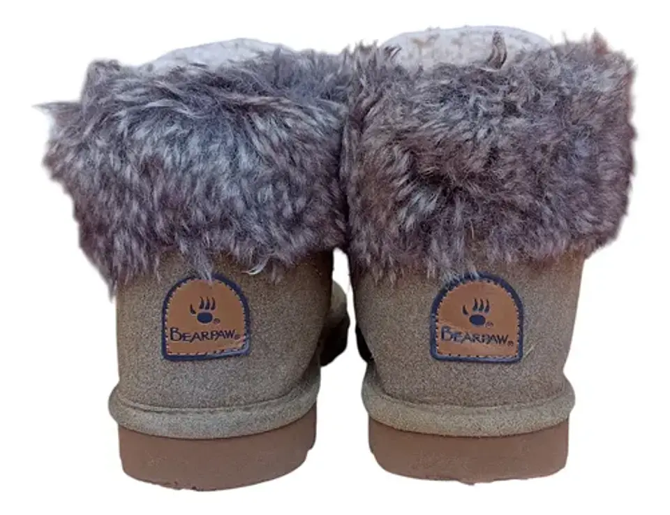 Botín Bearpaw Koko De Gamuza Y Forro De Piel - Talla 36 5
