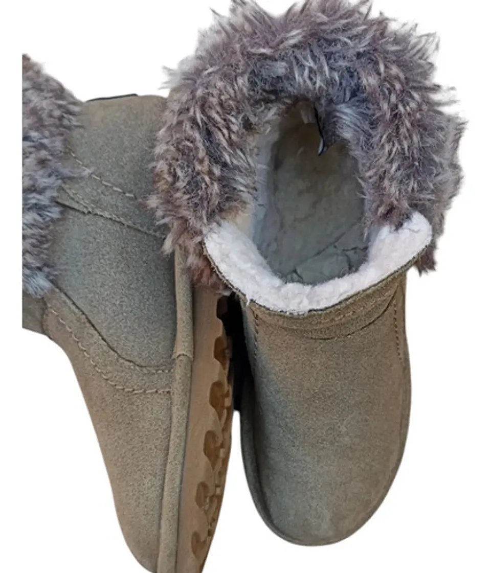 Botín Bearpaw Koko De Gamuza Y Forro De Piel - Talla 36 7