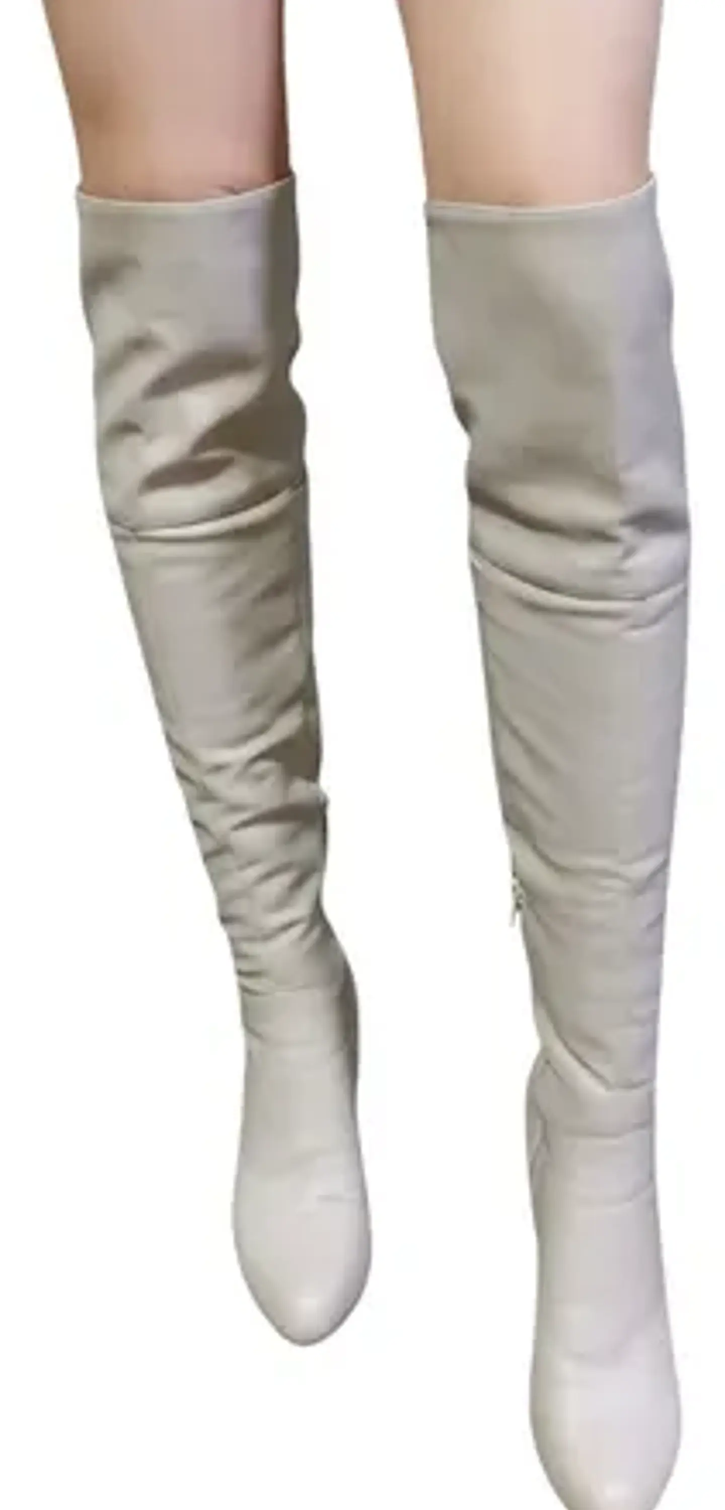 Botas Bucaneras Plegable Taco Alto Caña Estrecha - Talla 37.5  3