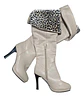 Botas Bucaneras Plegable Taco Alto Caña Estrecha - Talla 37.5  - Miniatura 5