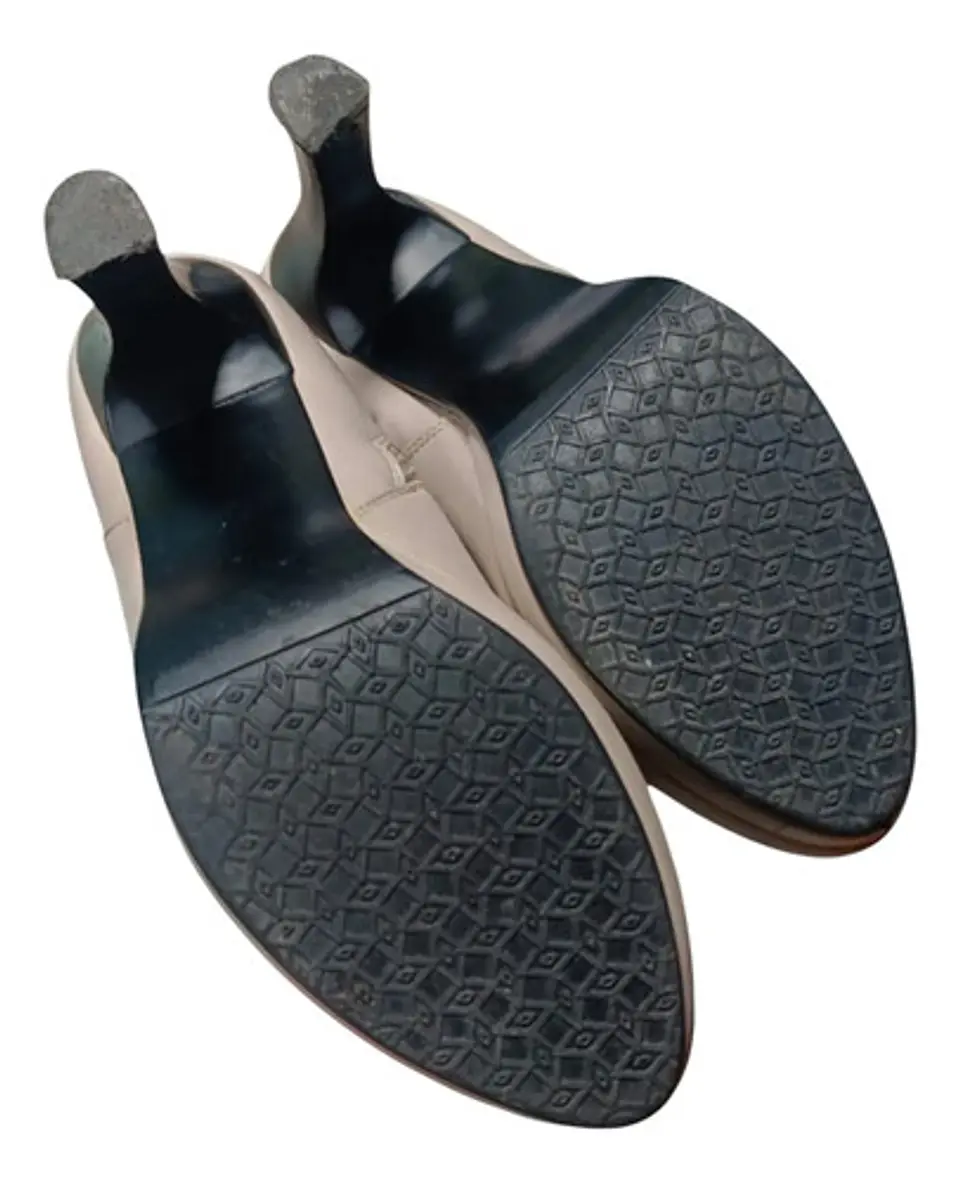Botas Bucaneras Plegable Taco Alto Caña Estrecha - Talla 37.5  9