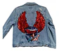 Chaqueta Mezclilla Old Navy Con Alas De Lentejuelas Talla Xl - Miniatura 6