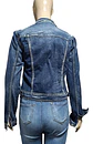 Chaqueta De Mezclilla Mujer Azul Clásica Talla L / Xl - Miniatura 6