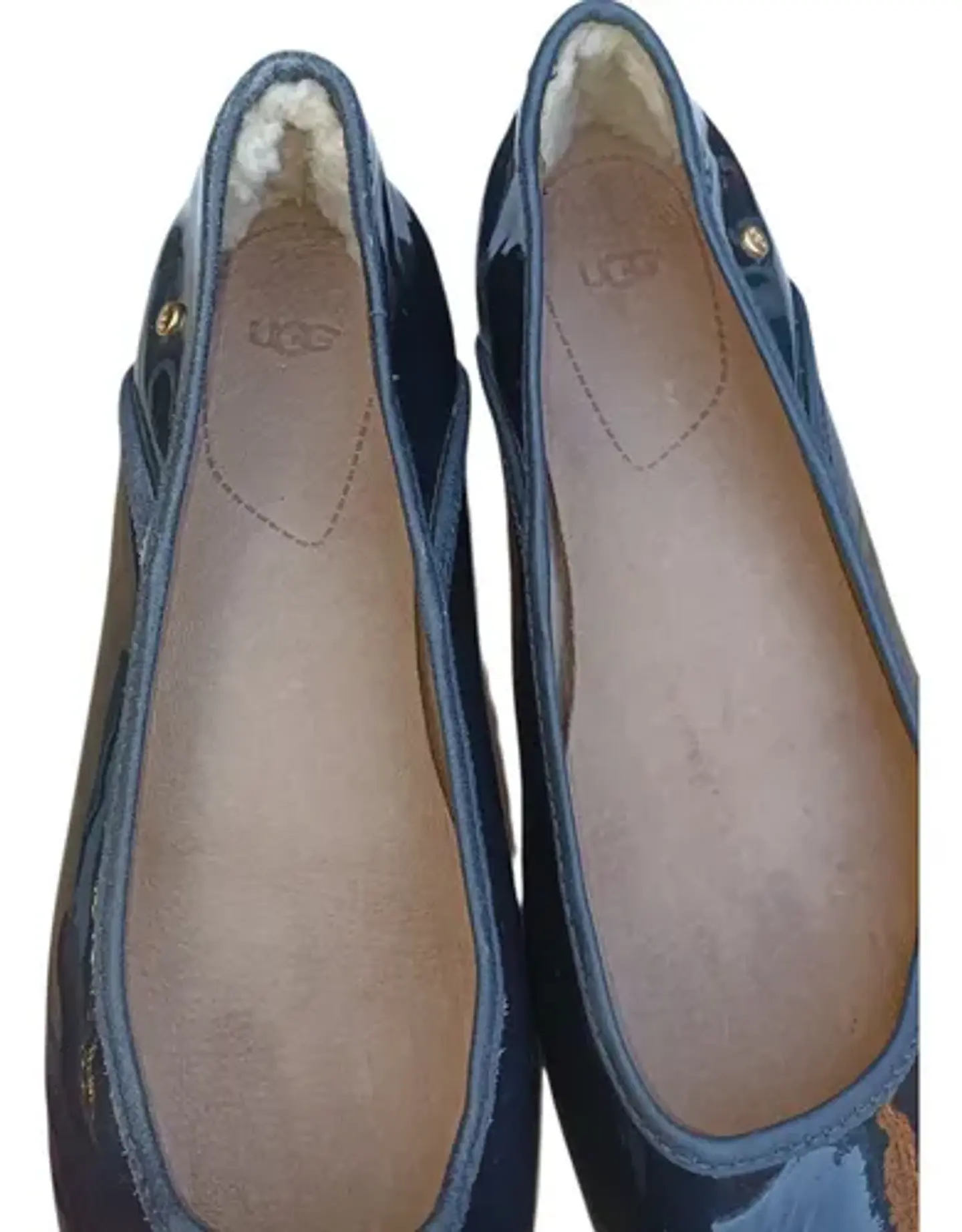 Ballerinas UGG Mujer De Charol Azul Marino - Talla 36.5 5