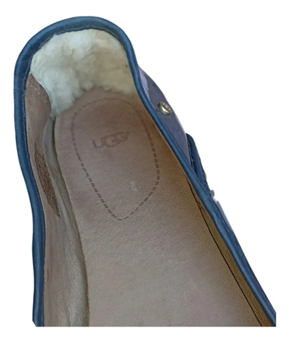 Ballerinas UGG Mujer De Charol Azul Marino - Talla 36.5 6