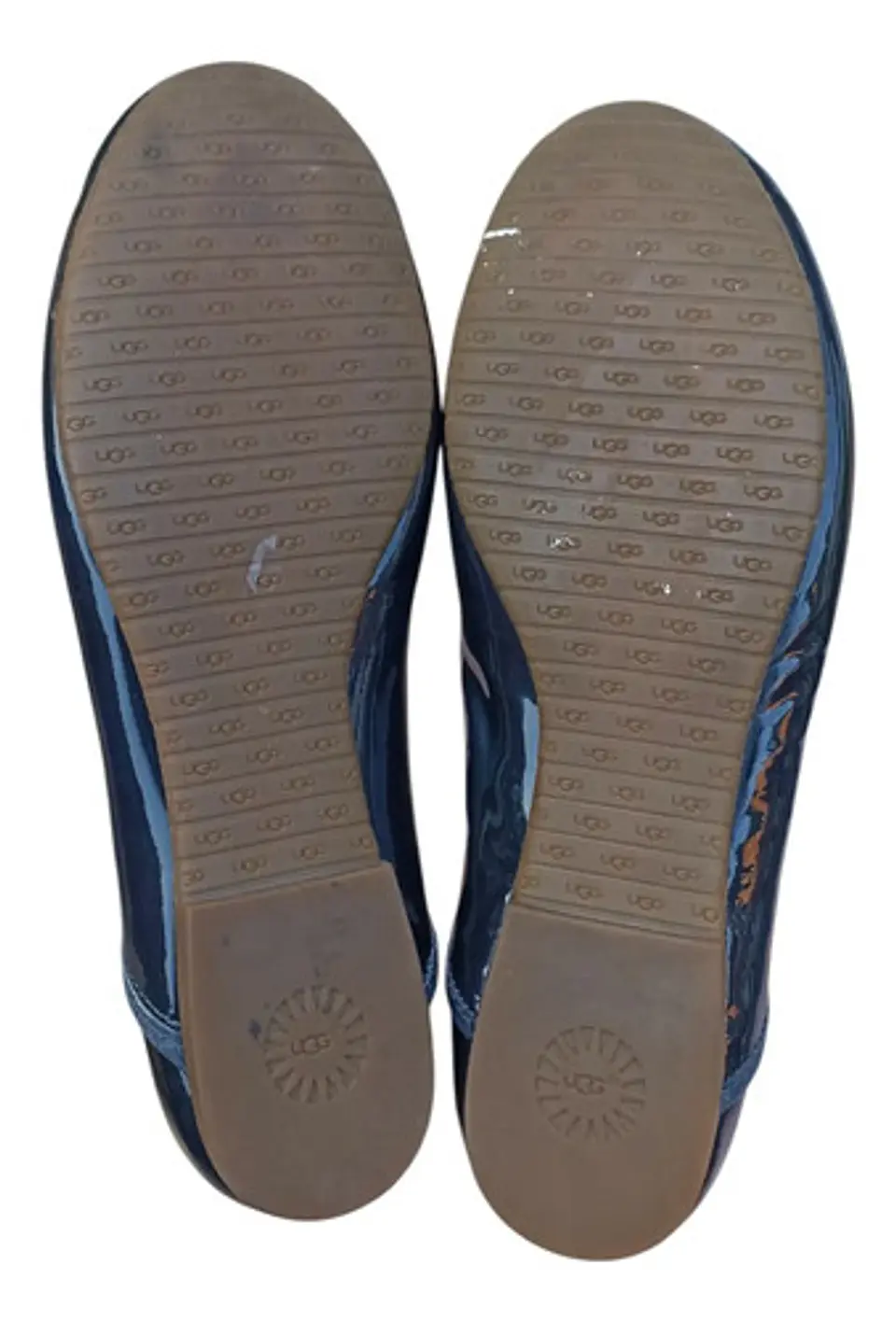 Ballerinas UGG Mujer De Charol Azul Marino - Talla 36.5 7