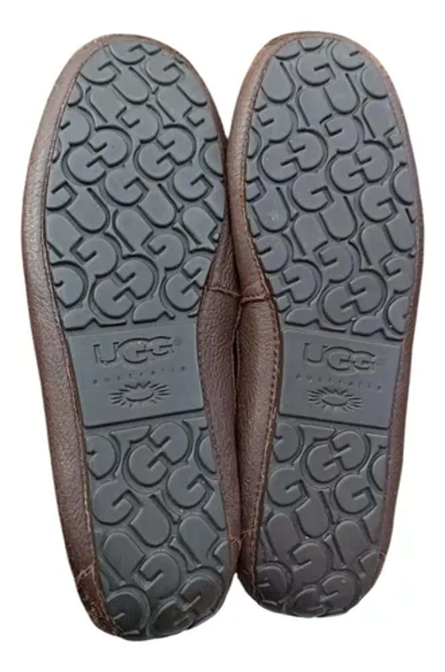 Mocasines UGG De Cuero Marrón Para Hombre - Talla 45.5 5
