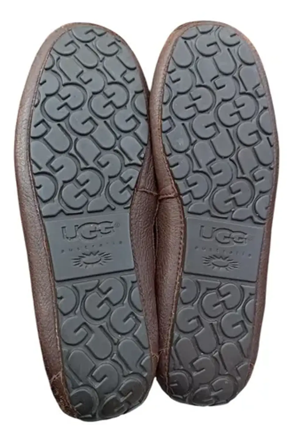 Mocasines UGG De Cuero Marrón Para Hombre - Talla 45.5 5