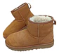 Bota UGG Classic Mini Cuero Y Lana De Oveja - Talla 36 - Miniatura 4