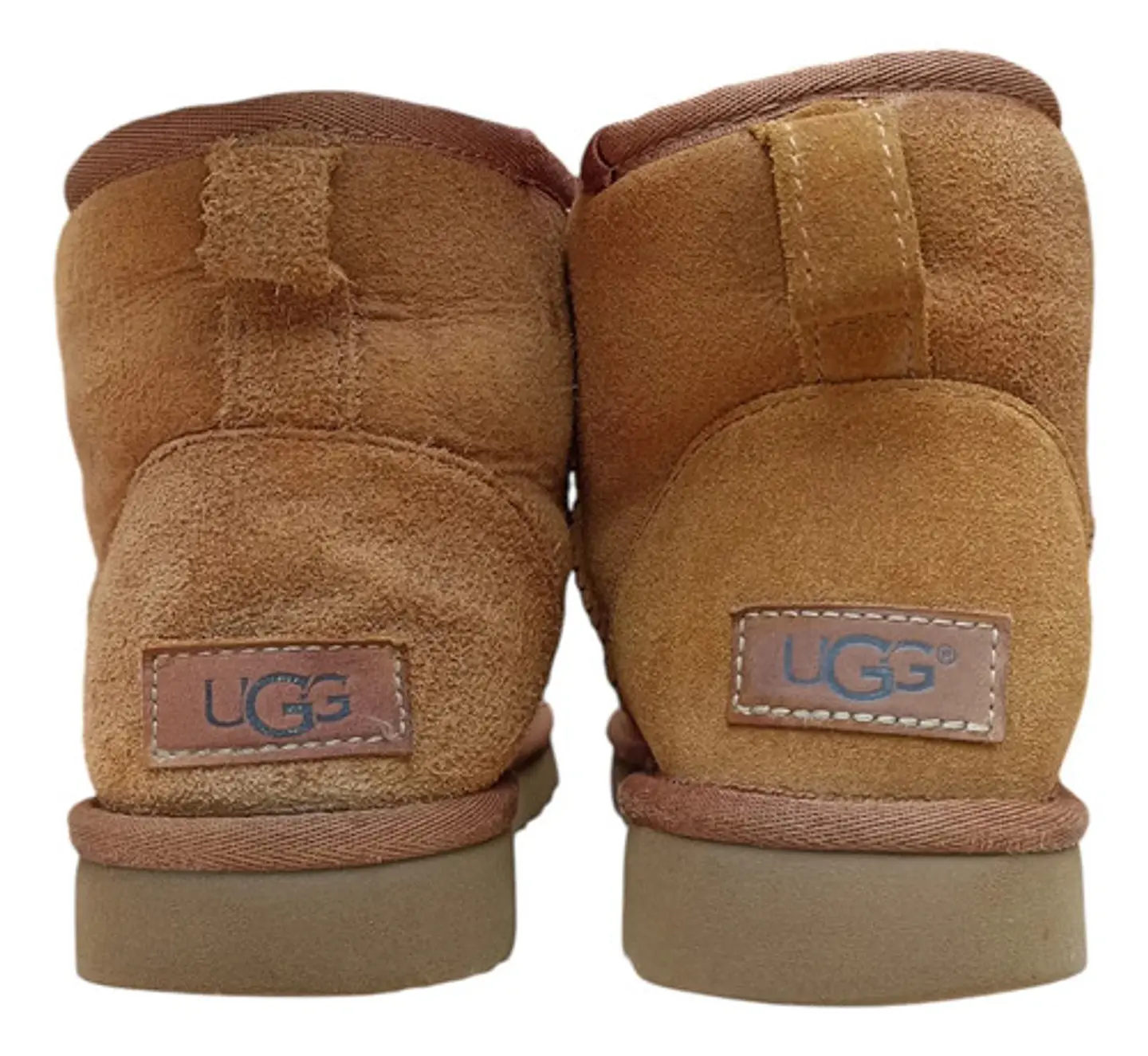 Bota UGG Classic Mini Cuero Y Lana De Oveja - Talla 36 6