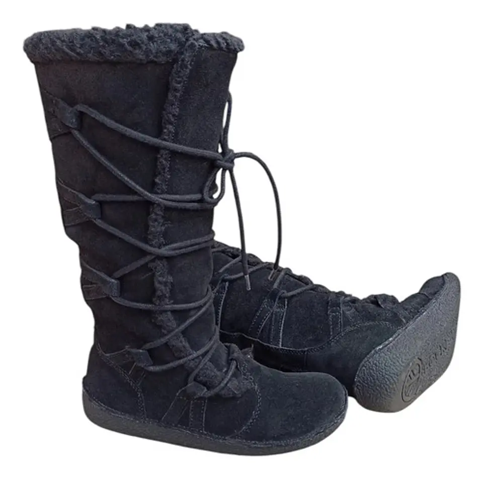 Botas Planas De Cuero Gamuza Forradas Rocket Dog - Talla 37 2