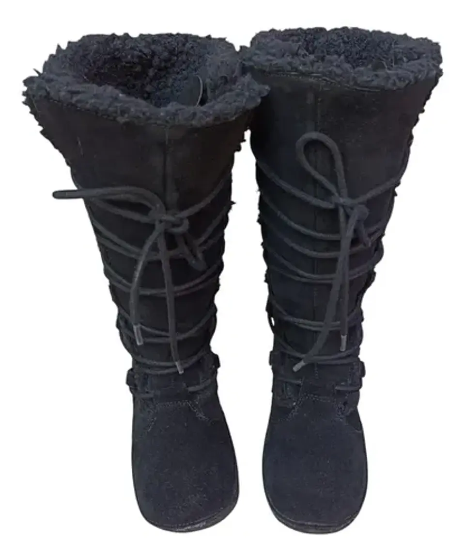 Botas Planas De Cuero Gamuza Forradas Rocket Dog - Talla 37 3