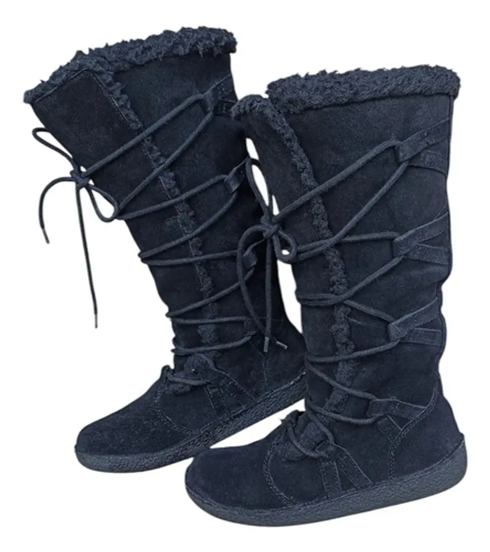 Botas Planas De Cuero Gamuza Forradas Rocket Dog - Talla 37 4