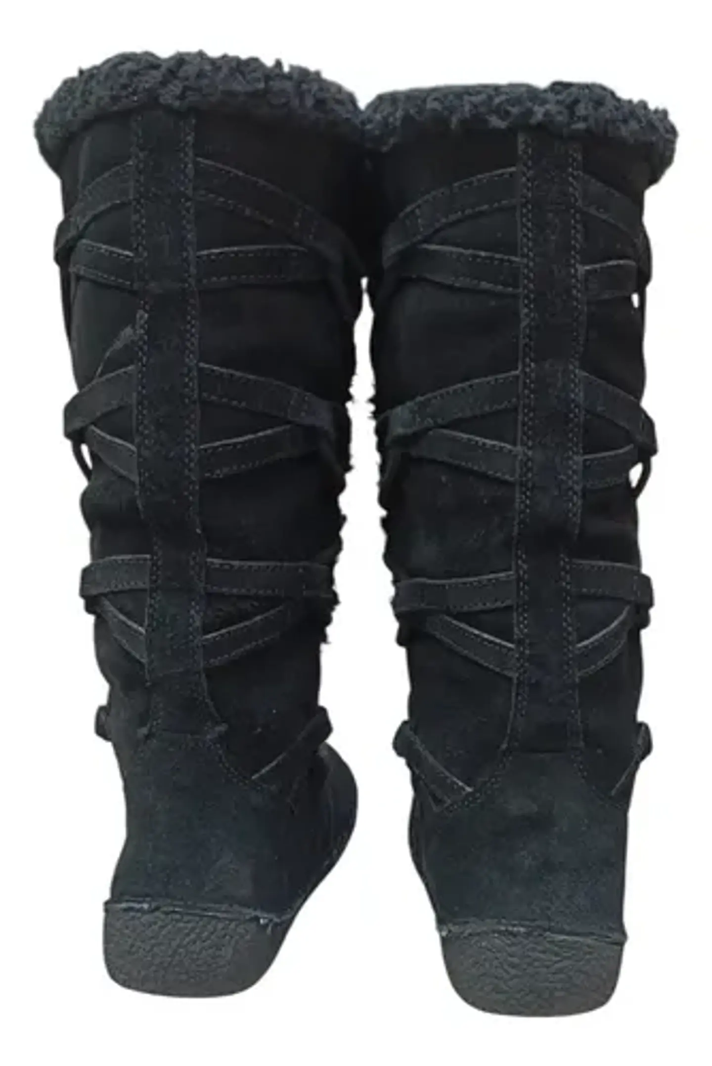 Botas Planas De Cuero Gamuza Forradas Rocket Dog - Talla 37 5