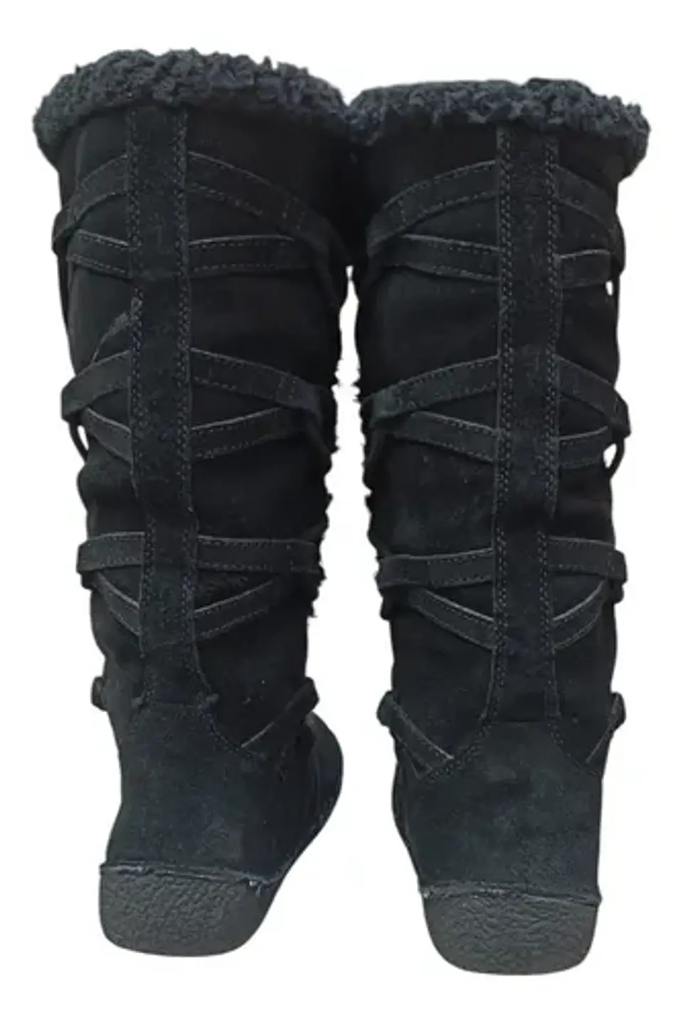 Botas Planas De Cuero Gamuza Forradas Rocket Dog - Talla 37 5