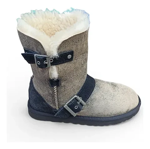 Botas UGG Dylan Cuero Y Forro De Piel De Oveja - Talla 36