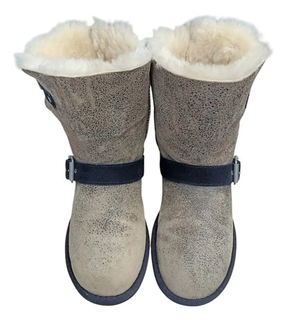 Botas UGG Dylan Cuero Y Forro De Piel De Oveja - Talla 36 3