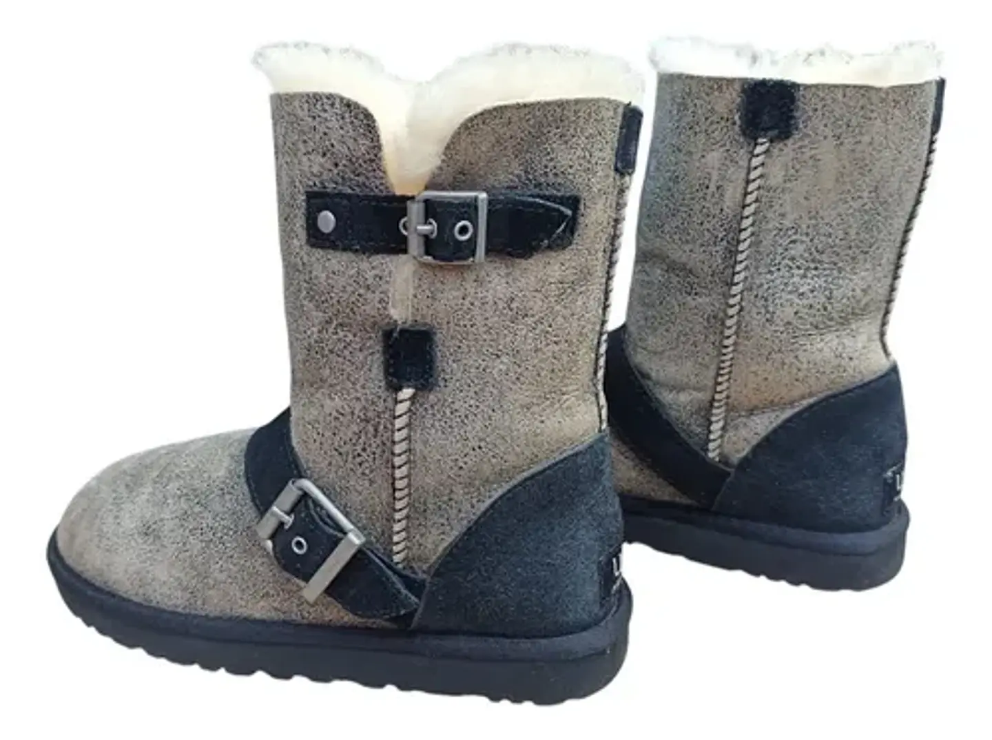 Botas UGG Dylan Cuero Y Forro De Piel De Oveja - Talla 36 5