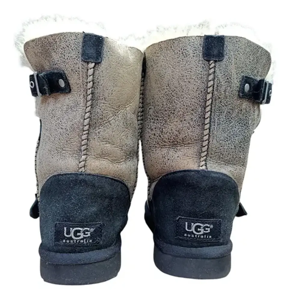 Botas UGG Dylan Cuero Y Forro De Piel De Oveja - Talla 36 6