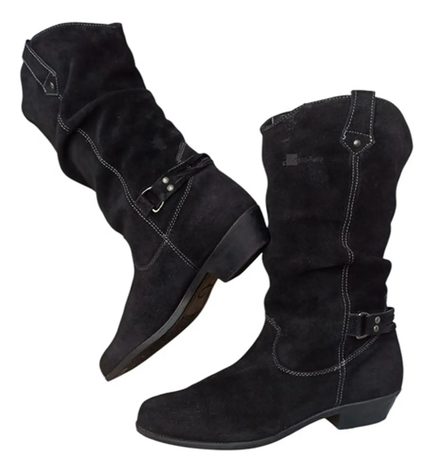 Botas Cowboy Térmicas Henri Pierre Cuero Gamuza - Talla 40 2