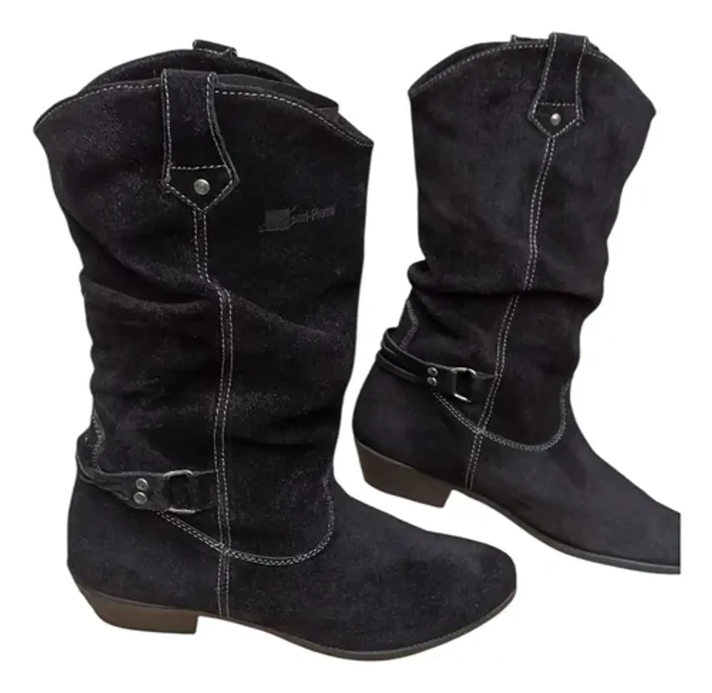 Botas Cowboy Térmicas Henri Pierre Cuero Gamuza - Talla 40 4