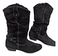 Botas Cowboy Térmicas Henri Pierre Cuero Gamuza - Talla 40 - Miniatura 4