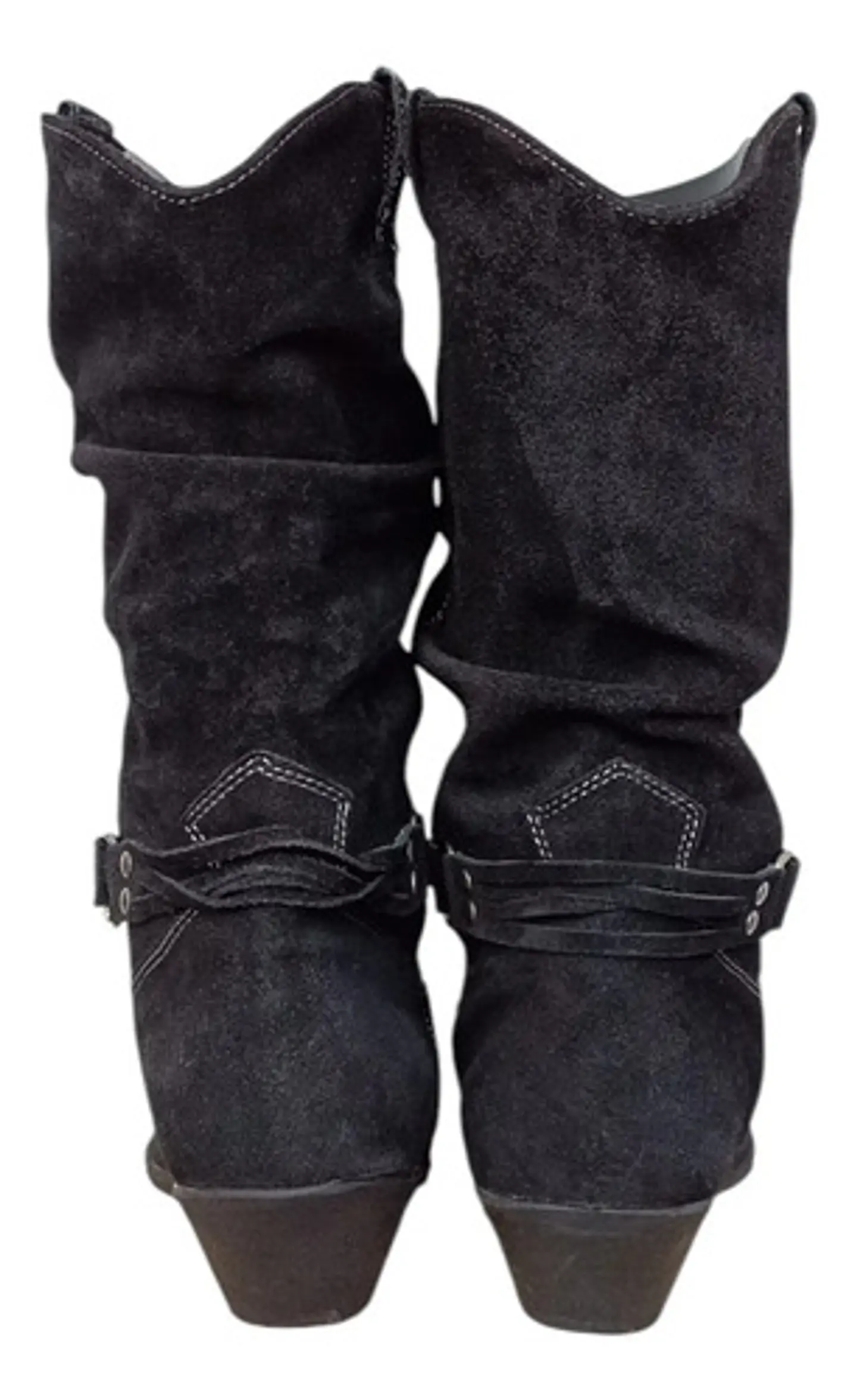 Botas Cowboy Térmicas Henri Pierre Cuero Gamuza - Talla 40 6