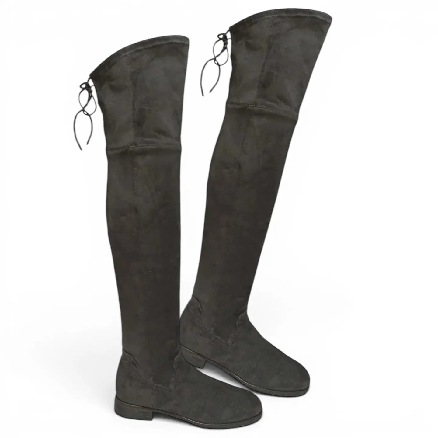 Botas Bucanera de Gamuza Elástica Semi Nueva - Talla 39  2