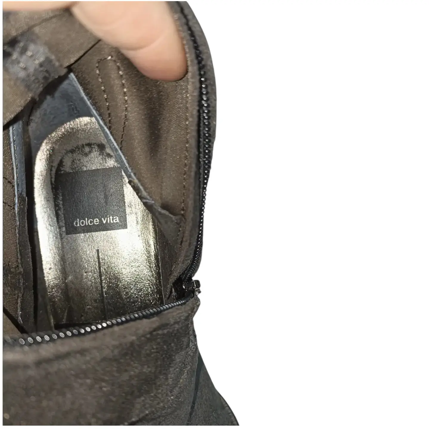 Botas Bucanera de Gamuza Elástica Semi Nueva - Talla 39  7