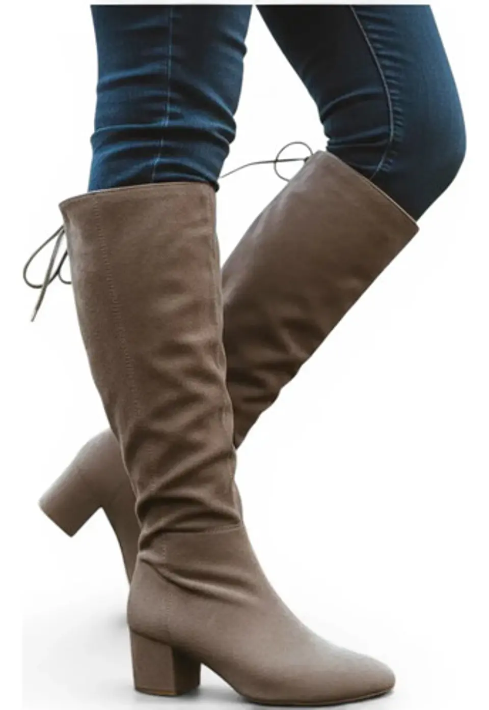 Botas De Gamuza Aerosoles Taco De Bloque Talla 39 1