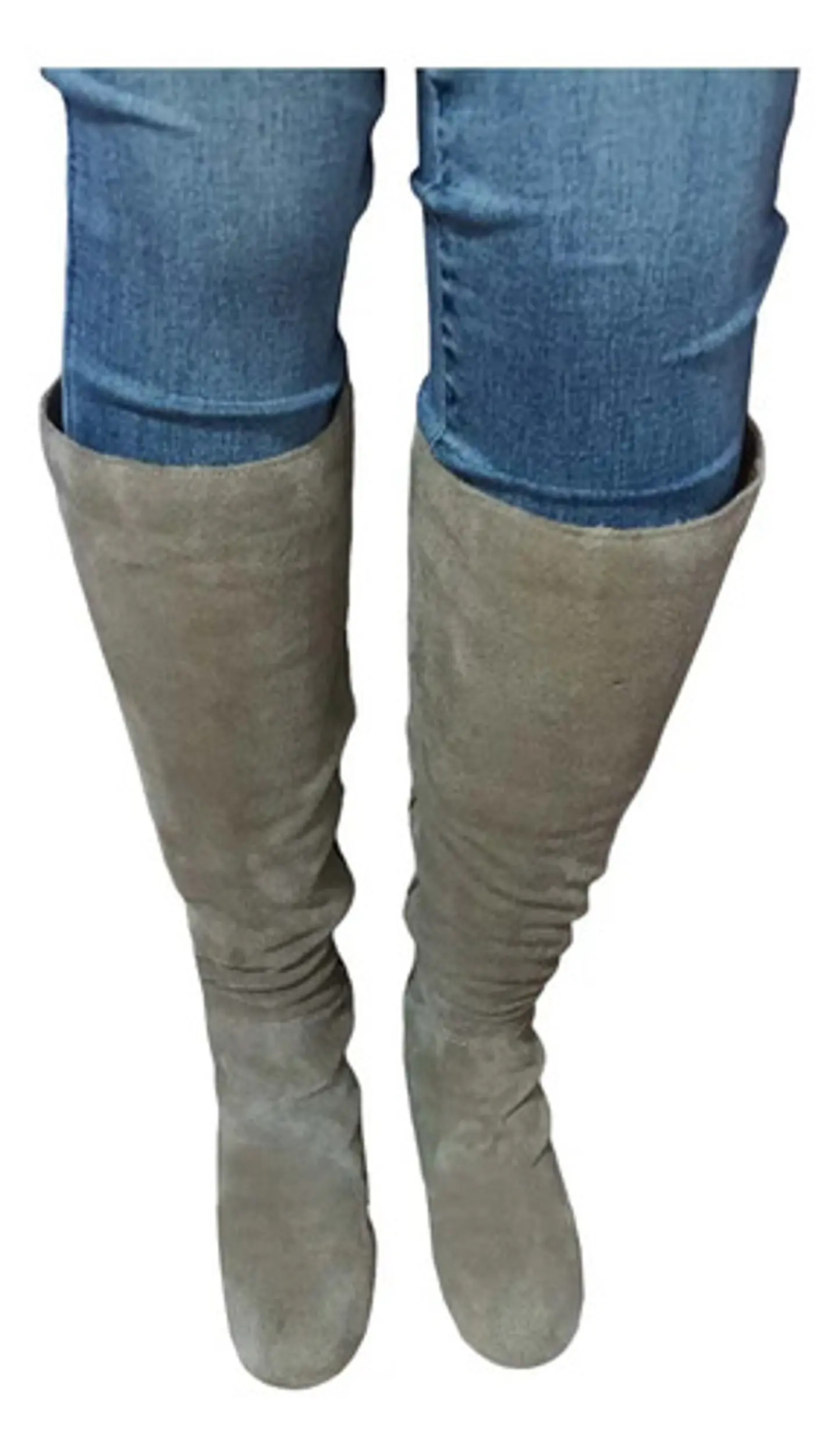 Botas De Gamuza Aerosoles Taco De Bloque Talla 39 3