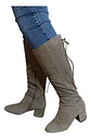 Botas De Gamuza Aerosoles Taco De Bloque Talla 39 - Miniatura 4